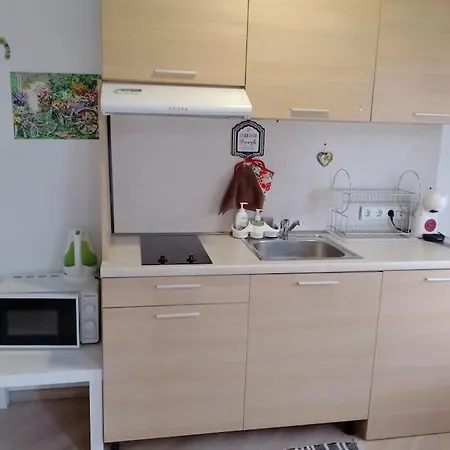 студио в близост до църквата и центъра на града Apartmán