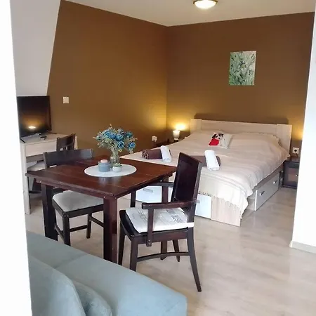 студио в близост до църквата и центъра на града Διαμέρισμα *