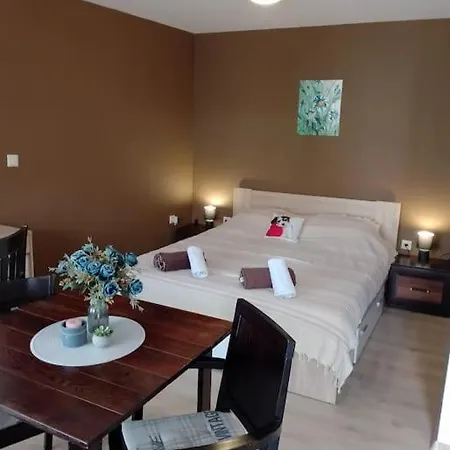 アパート студио в близост до църквата и центъра на града バンスコ